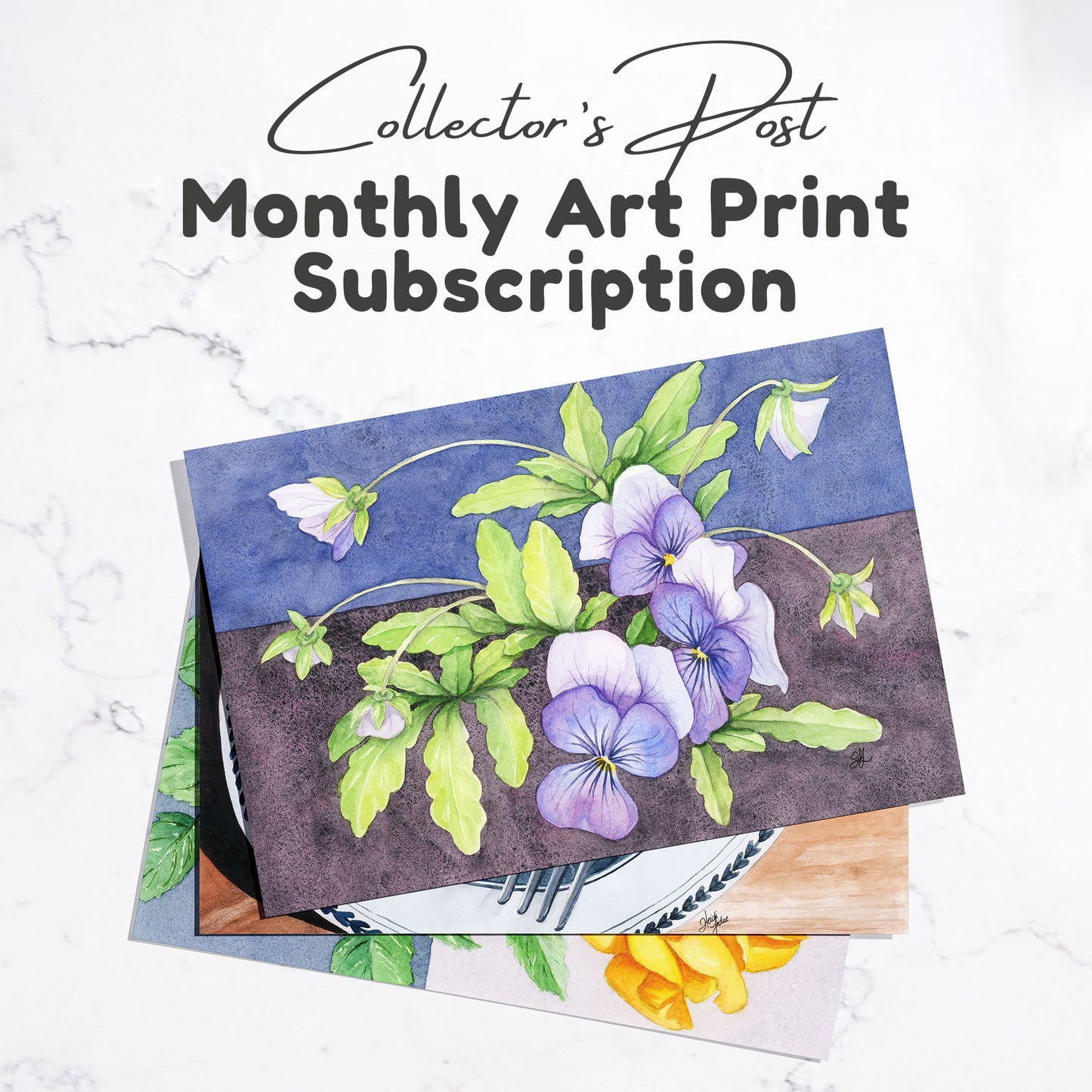 Collector’s Post Monthly Art Print Subscription