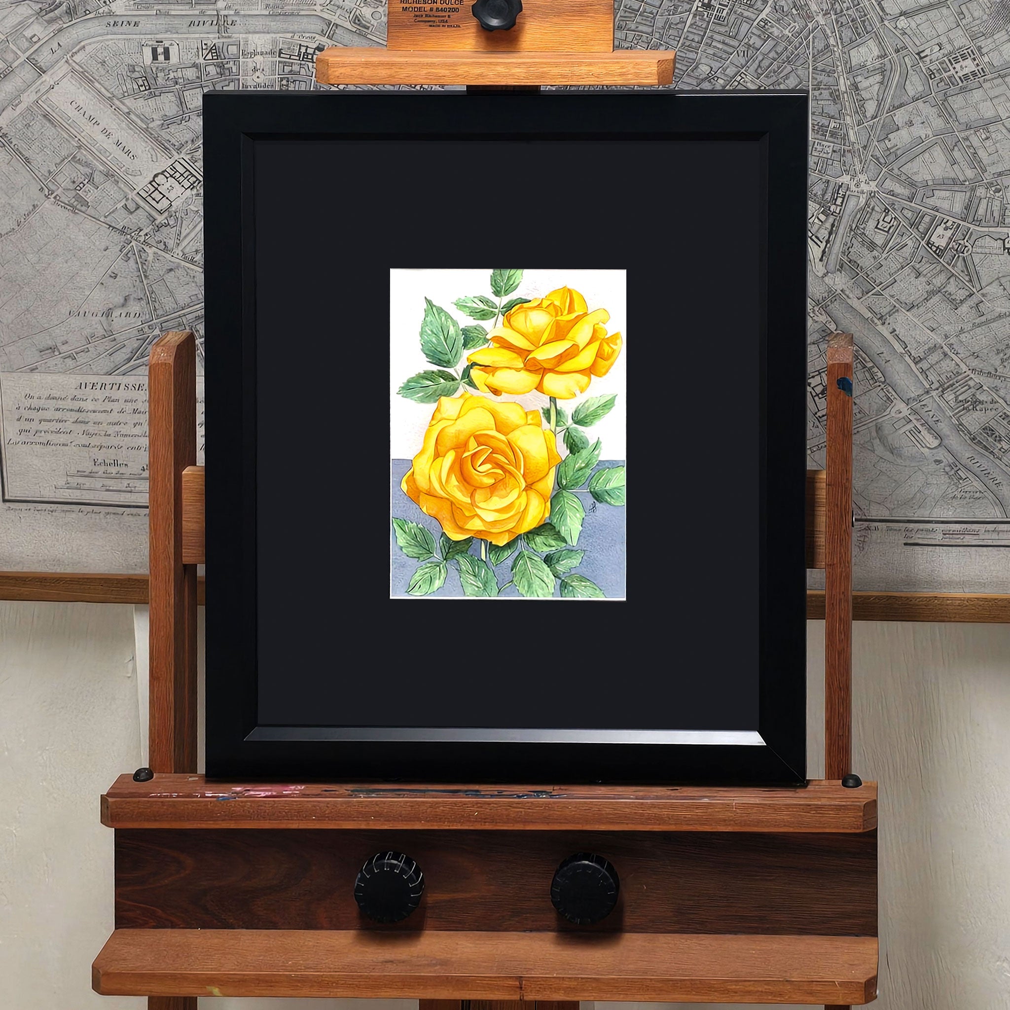 Proud rose rose アーティスト 油絵 The English Roses